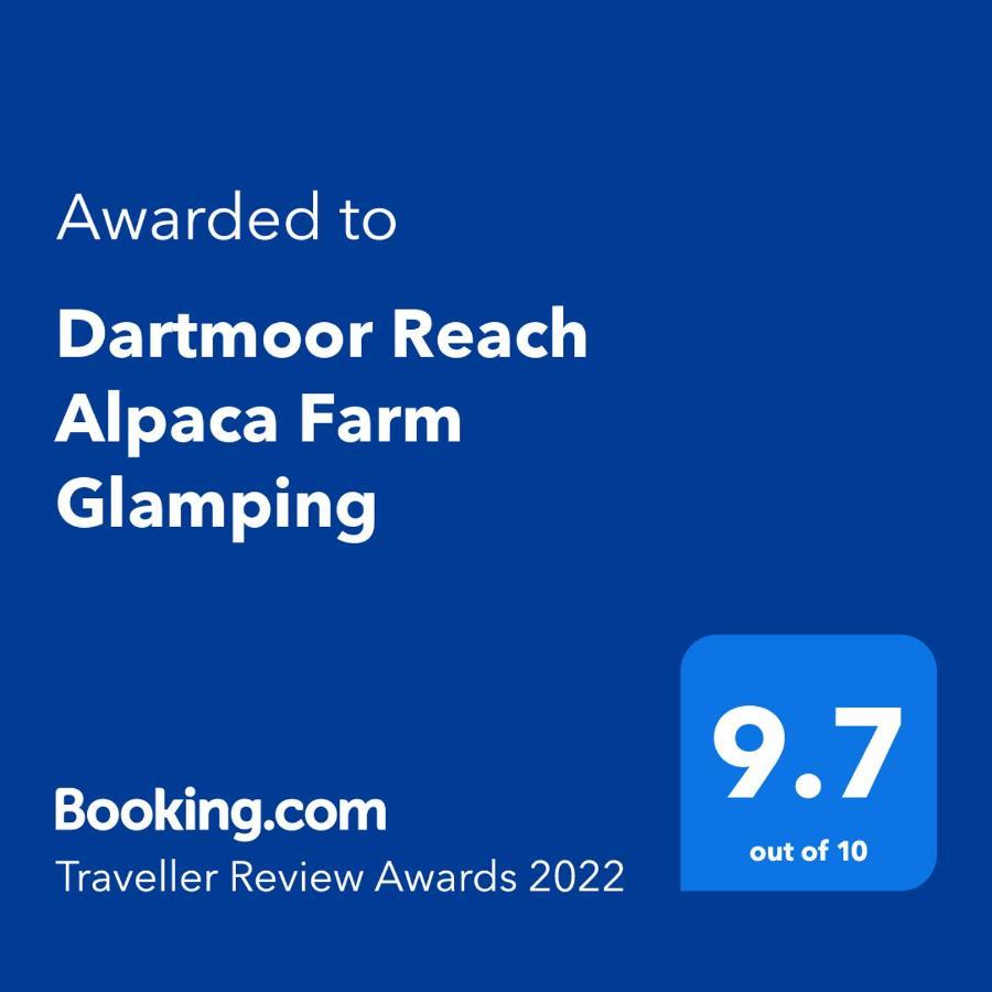 Dartmoor Reach Alpaca Farm Heated Cabins 5 Mins Drive To Dartmoor Bovey Tracey Exteriör bild